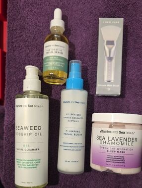Vitamins and Sea Beauty Skincare Set - , 5 Piece Bundle
